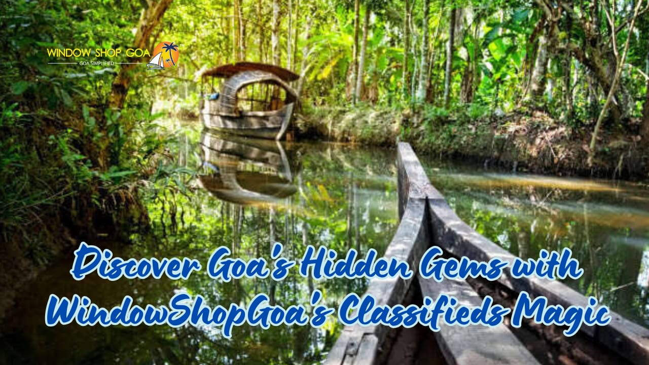 Discover Goa's Hidden Gems with WindowShopGoa's Classifieds Magic
